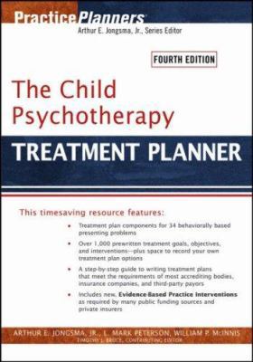 The Child Psychotherapy Treatment Planner 0471785350 Book Cover