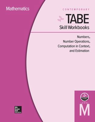 Tabe Skill Workbooks Level M: Numbers, Number O... 0076603555 Book Cover