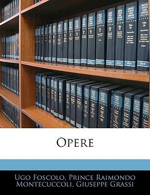 Opere [Italian] 1145279503 Book Cover