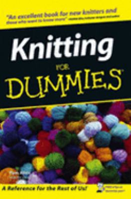 Knitting for Dummies B000PWU3JQ Book Cover