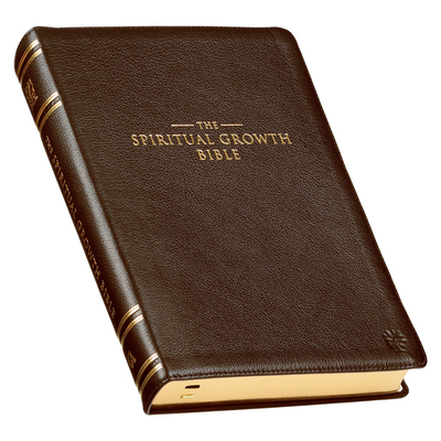 The Spiritual Growth Bible, Study Bible, NLT - ... 1639521259 Book Cover