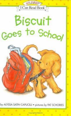 Biscuit Goes to School 0060286830 Book Cover