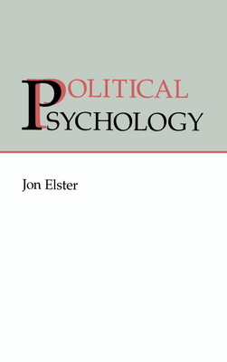 Political Psychology 0521422868 Book Cover