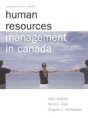 Human Resources Management In Canada, Ninth Can... 0131217488 Book Cover