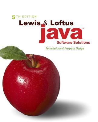 Java Software Solutions: Foundations of Program... 0321409493 Book Cover