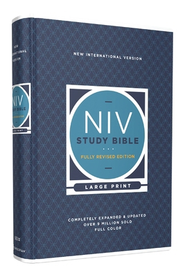 NIV Study Bible, Fully Revised Edition, Large P... [Large Print] 0310449162 Book Cover