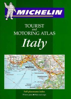 Michelin Motoring Atlas Italy 2061465048 Book Cover