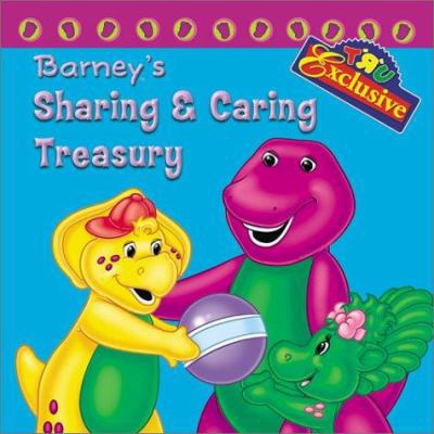 Barney's Sharing & Caring Treasury 1586682830 Book Cover