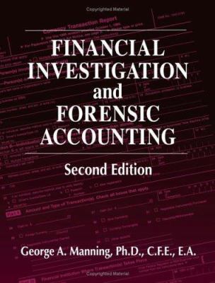 Financial Investigation and Forensic Accounting... 0849322235 Book Cover