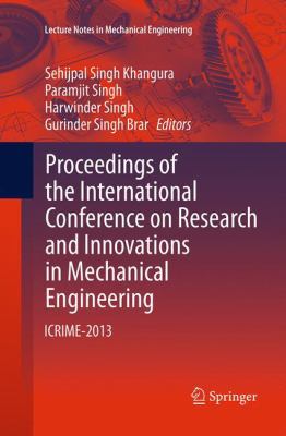 Proceedings of the International Conference on ... 8132235215 Book Cover