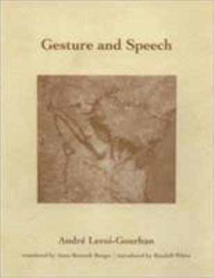 Gesture and Speech (October Books) 0262121735 Book Cover