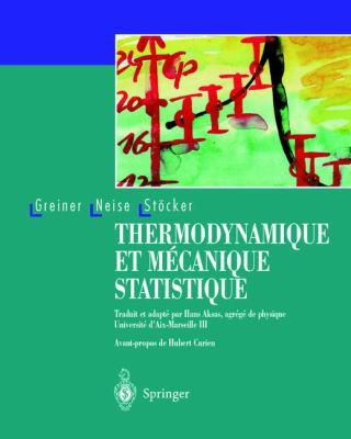 Thermodynamique Et Mécanique Statistique [French] 3540661662 Book Cover