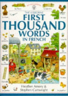 First Thousand Words in French 0746023049 Book Cover