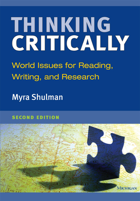Thinking Critically: World Issues for Reading, ... 0472032992 Book Cover