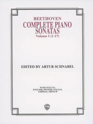 Complete Piano Sonatas (1-17), Vol 1 076923951X Book Cover