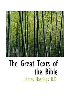 The Great Texts of the Bible 1117624145 Book Cover