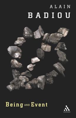 Being And Event 0826458319 Book Cover