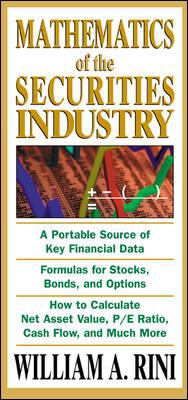 Mathematics of the Securities Industry 0071413162 Book Cover