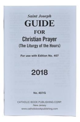 St. Joseph Guide for Christian Prayer: 2018 [Large Print] 1941243886 Book Cover