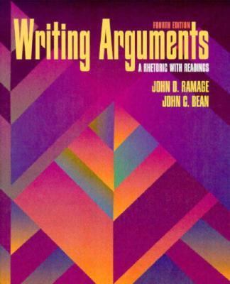 Writing Arguments: A Rhetoric With Readings 0205269176 Book Cover