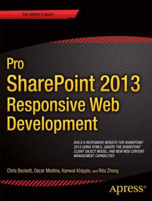 Pro SharePoint 2013 Branding and Responsive Web... 1430250283 Book Cover