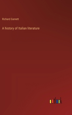 A history of Italian literature 3368926357 Book Cover
