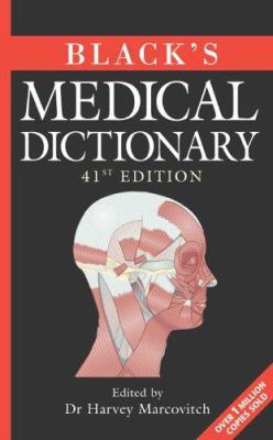 Black's Medical Dictionary 0810857138 Book Cover