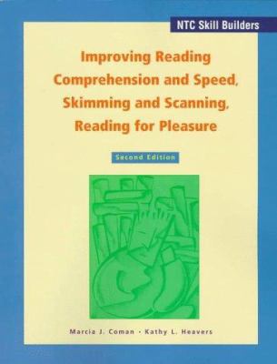 Improving Reading Comprehension and Speed 0844258873 Book Cover