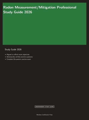 Radon Measurement/Mitigation Professional Study... 160888774X Book Cover