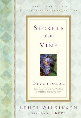 Secrets of the Vine Devotional 1576739597 Book Cover