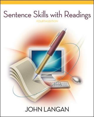 Sentence Skills with Readings 0073533262 Book Cover