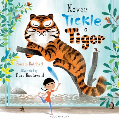 Never Tickle A Tiger [Spanish] 1408839040 Book Cover