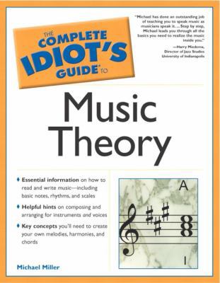 Complete Idiot's Guide to Music Theory 0028643771 Book Cover