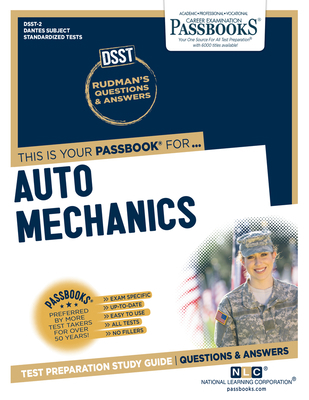 Auto Mechanics (Dan-2): Passbooks Study Guide V... 173186602X Book Cover