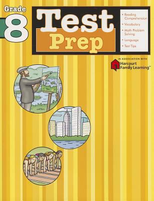 Test Prep, Grade 8 1411404041 Book Cover