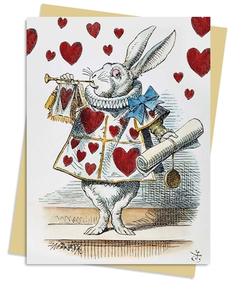 Alice in Wonderland: White Rabbit Greeting Card... 1804173029 Book Cover