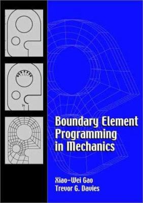Boundary Element Programming in Mechanics B007YZS19Q Book Cover