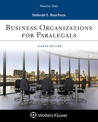 Business Organizations for Paralegal 1454896248 Book Cover