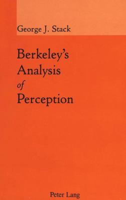 Berkeley's Analysis of Perception 0820415286 Book Cover