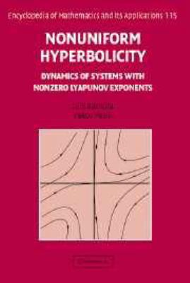 Nonuniform Hyperbolicity: Dynamics of Systems w... 1107326028 Book Cover