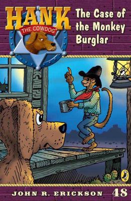 The Case of the Monkey Burglar #48 (Hank the Co... 0670060984 Book Cover