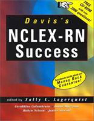 Davis's Nclex-RN Success [With CDROM] 0803608160 Book Cover