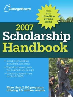 The College Board Scholarship Handbook 0874477670 Book Cover