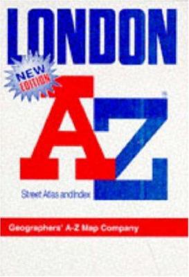 A-Z Street Atlas of London (London Street Atlases) 0850390133 Book Cover