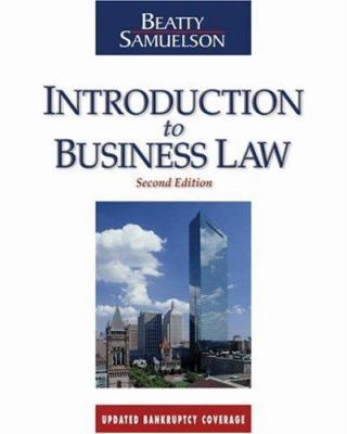 Introduction To Business Law 0324311427 Book Cover
