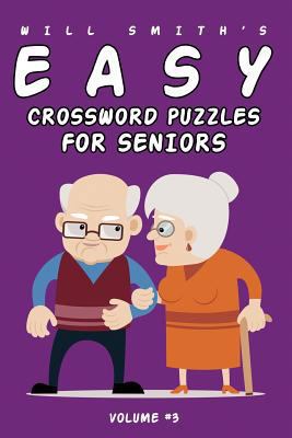 Will Smith Easy Crossword Puzzles For Seniors -... 1533320047 Book Cover
