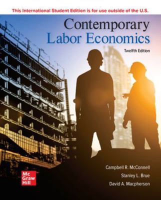 ISE Contemporary Labor Economics 1260570622 Book Cover