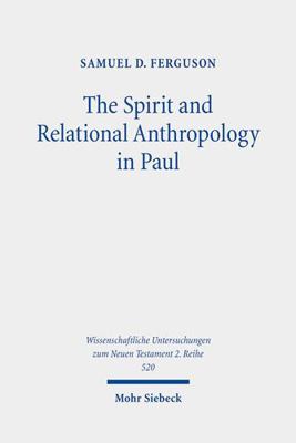 The Spirit and Relational Anthropology in Paul 3161590767 Book Cover