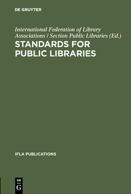 Standards for public libraries [German] 3794044290 Book Cover