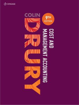 Cost & Management Accounting 1473749050 Book Cover